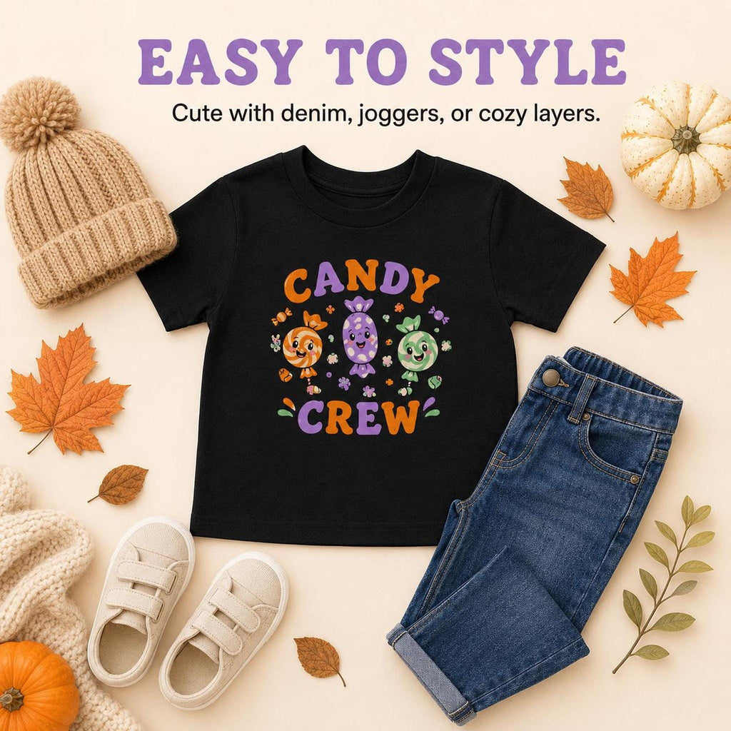 Candy Crew Toddler Halloween Tee