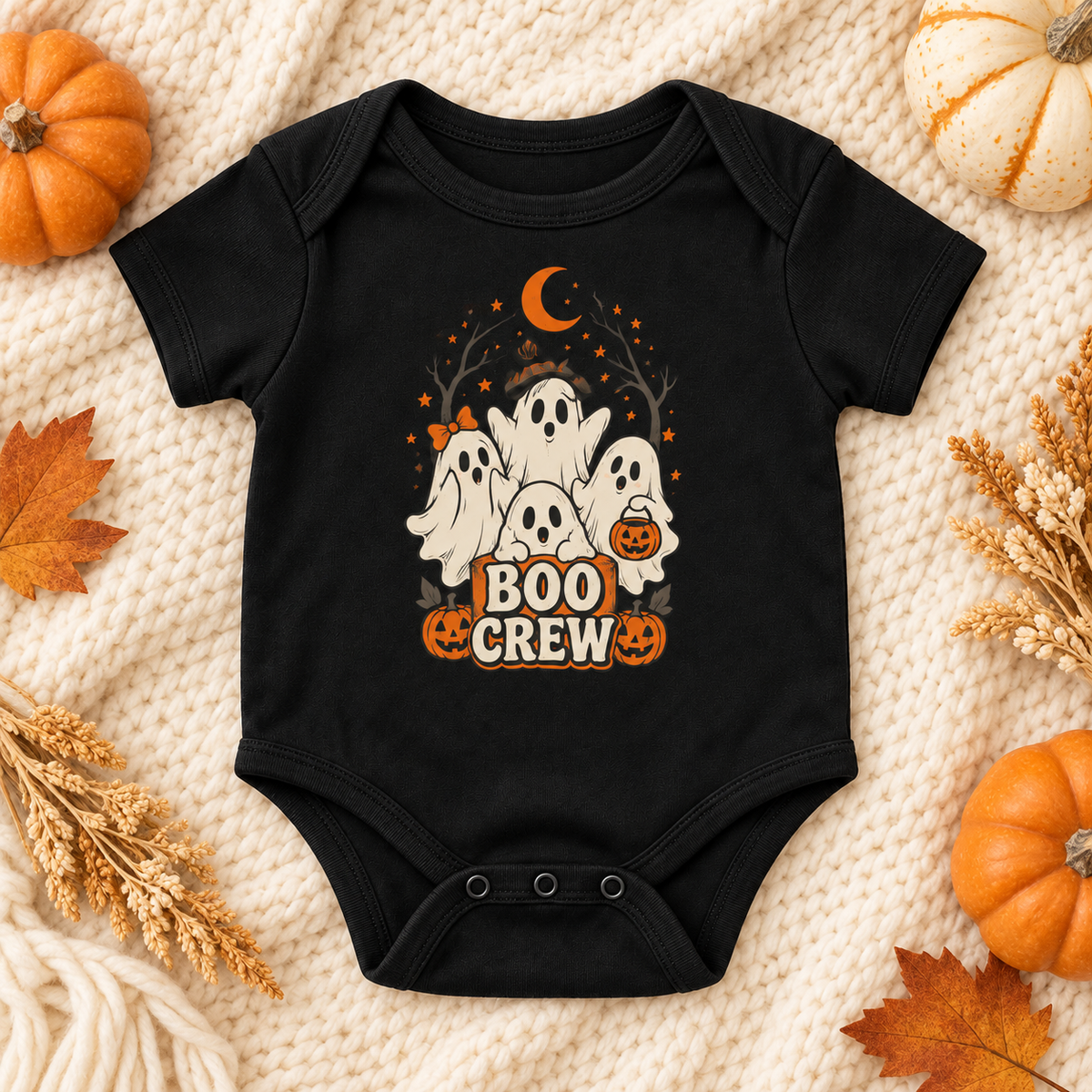 Boo Crew baby onesie thumbnail