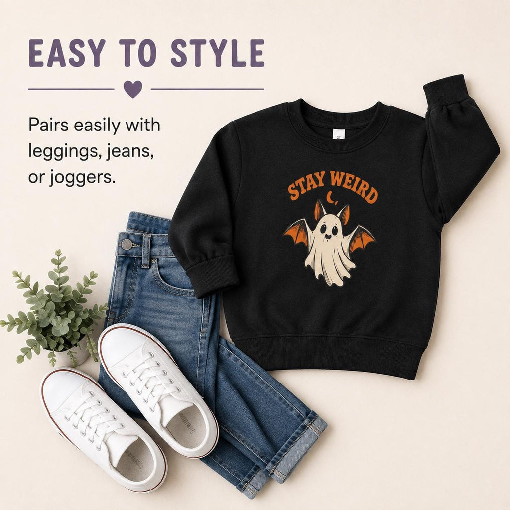 Stay Weird Halloween Sweatshirt