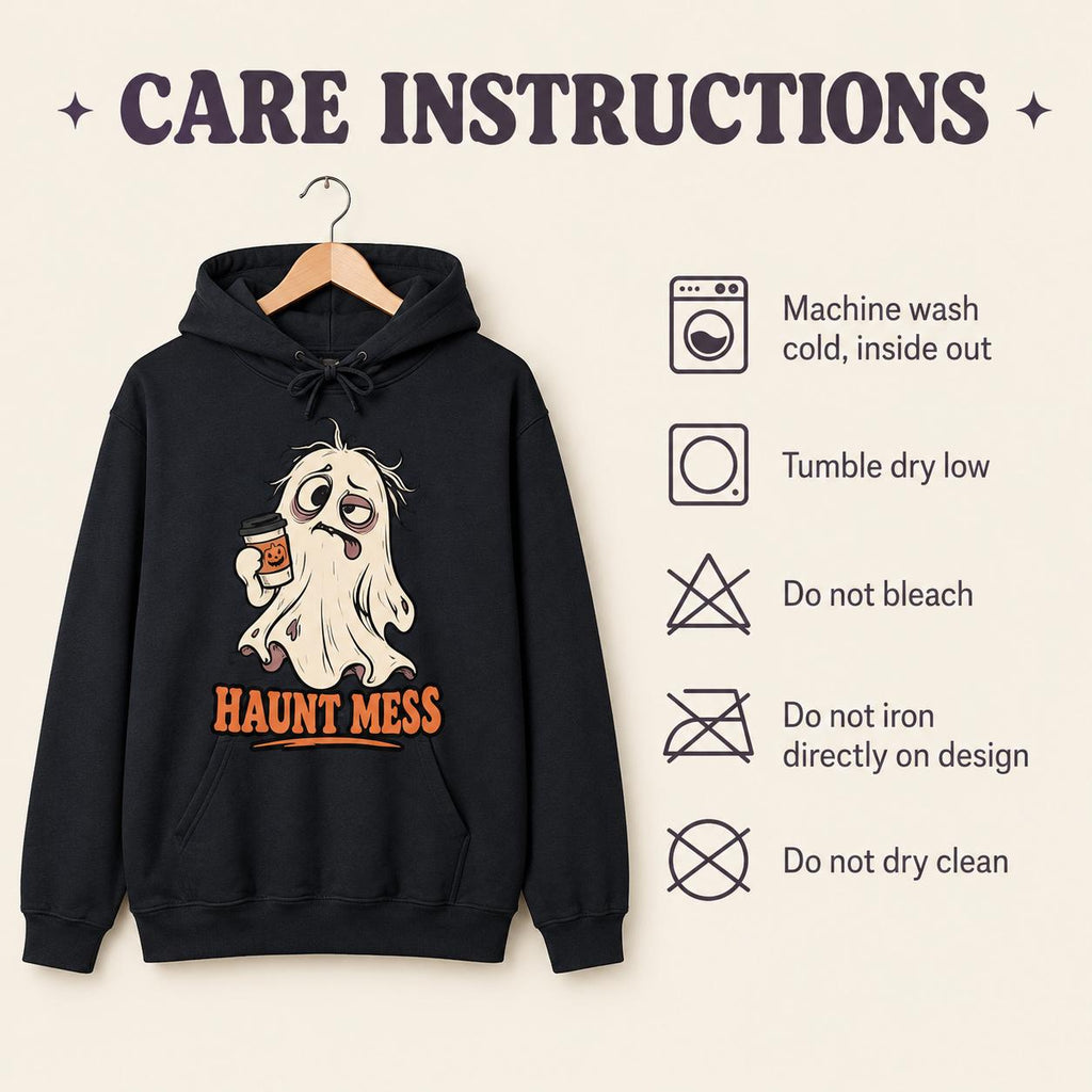 Haunt Mess Halloween Hoodie