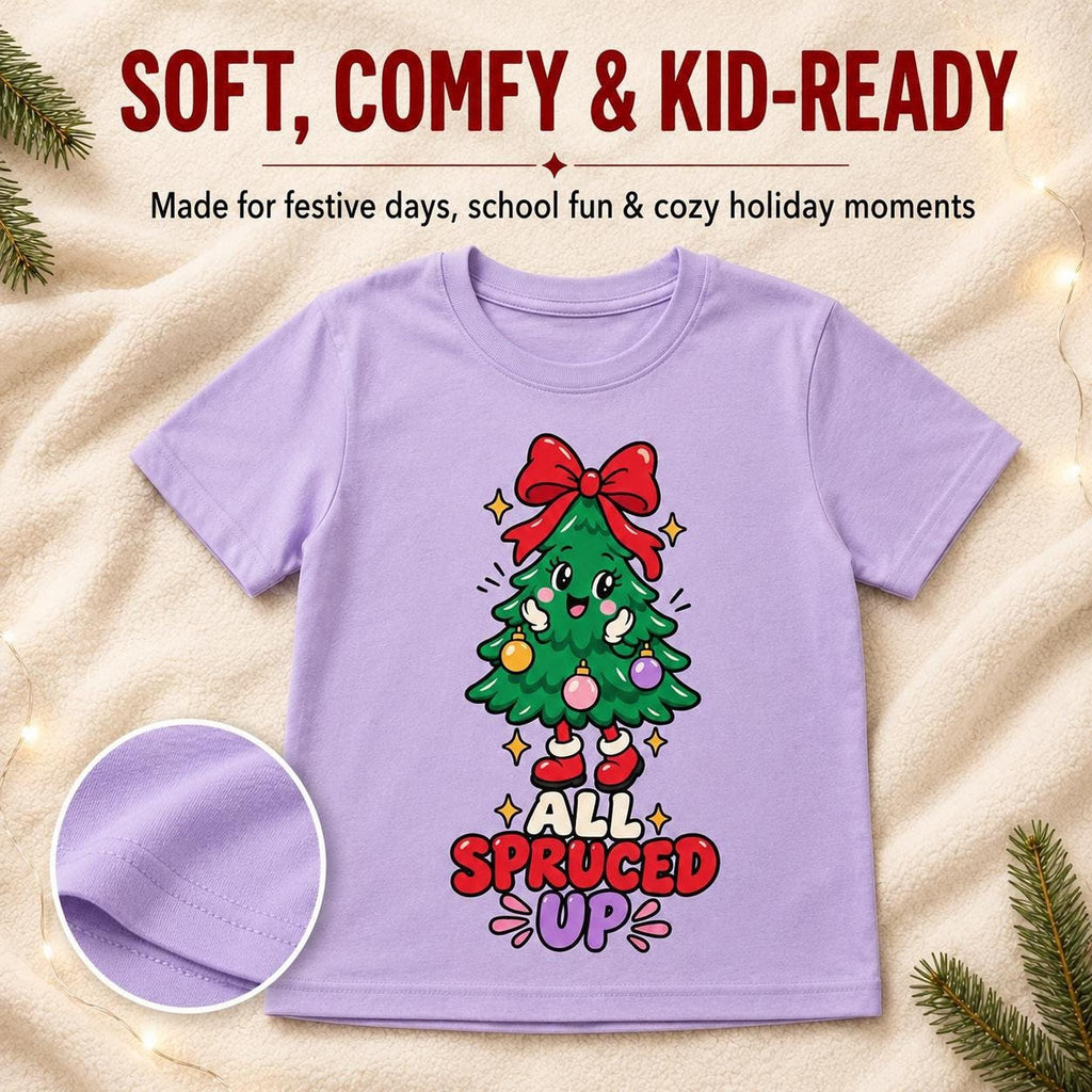 All Spruced Up Youth Christmas Tee