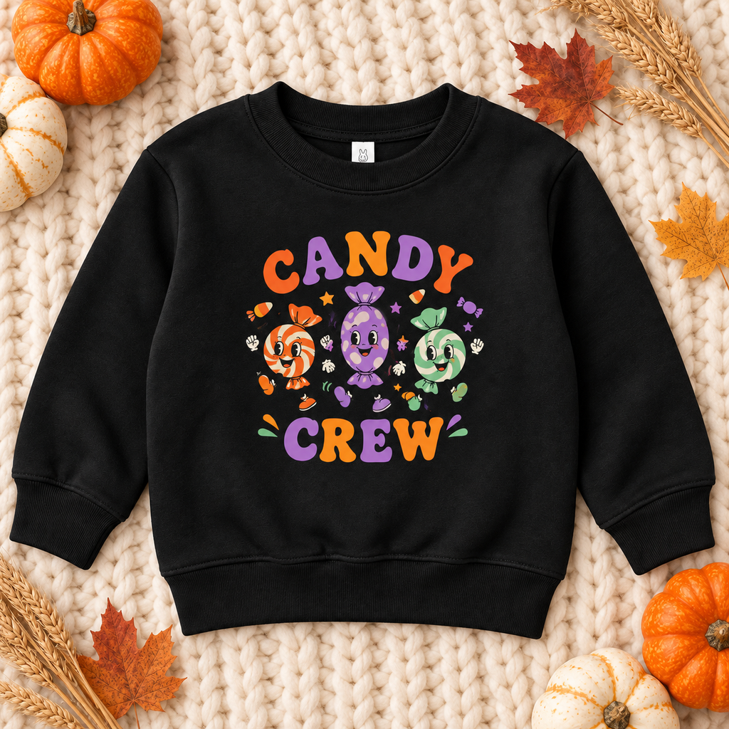 Candy Crew toddler sweatshirt thumbnail