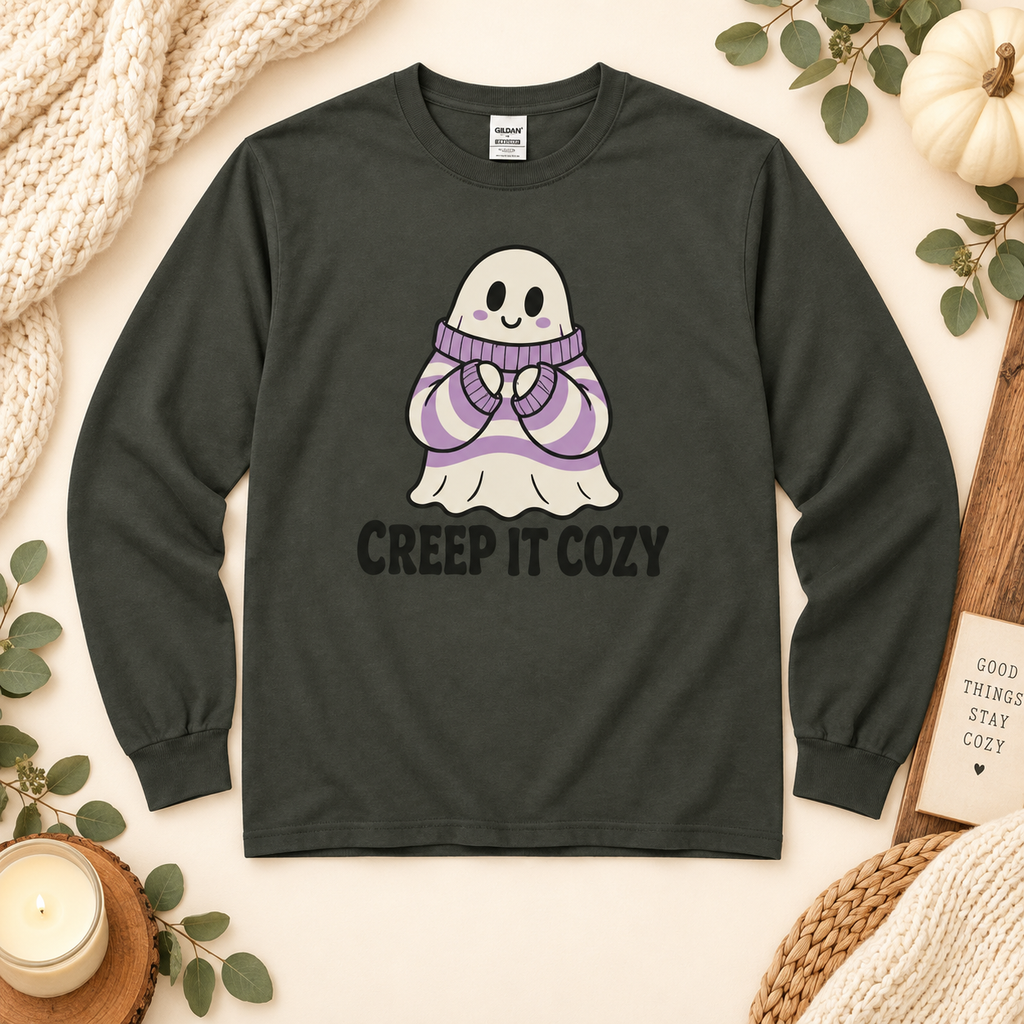 Creep It Cozy adult long sleeve thumbnail