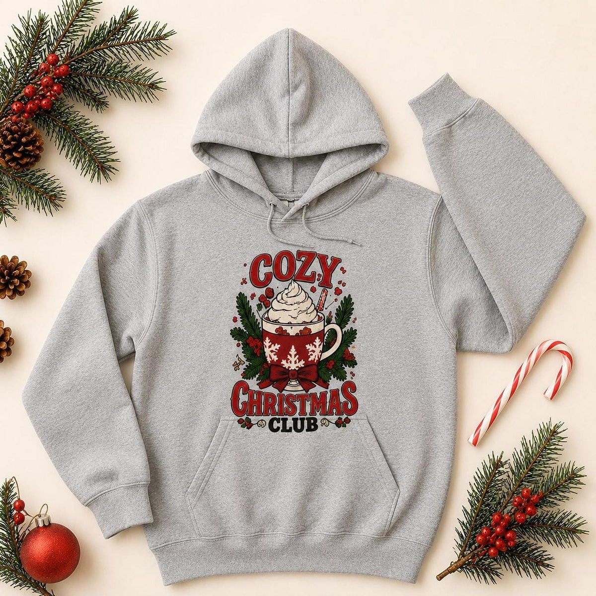 Cozy Christmas Club Hoodie