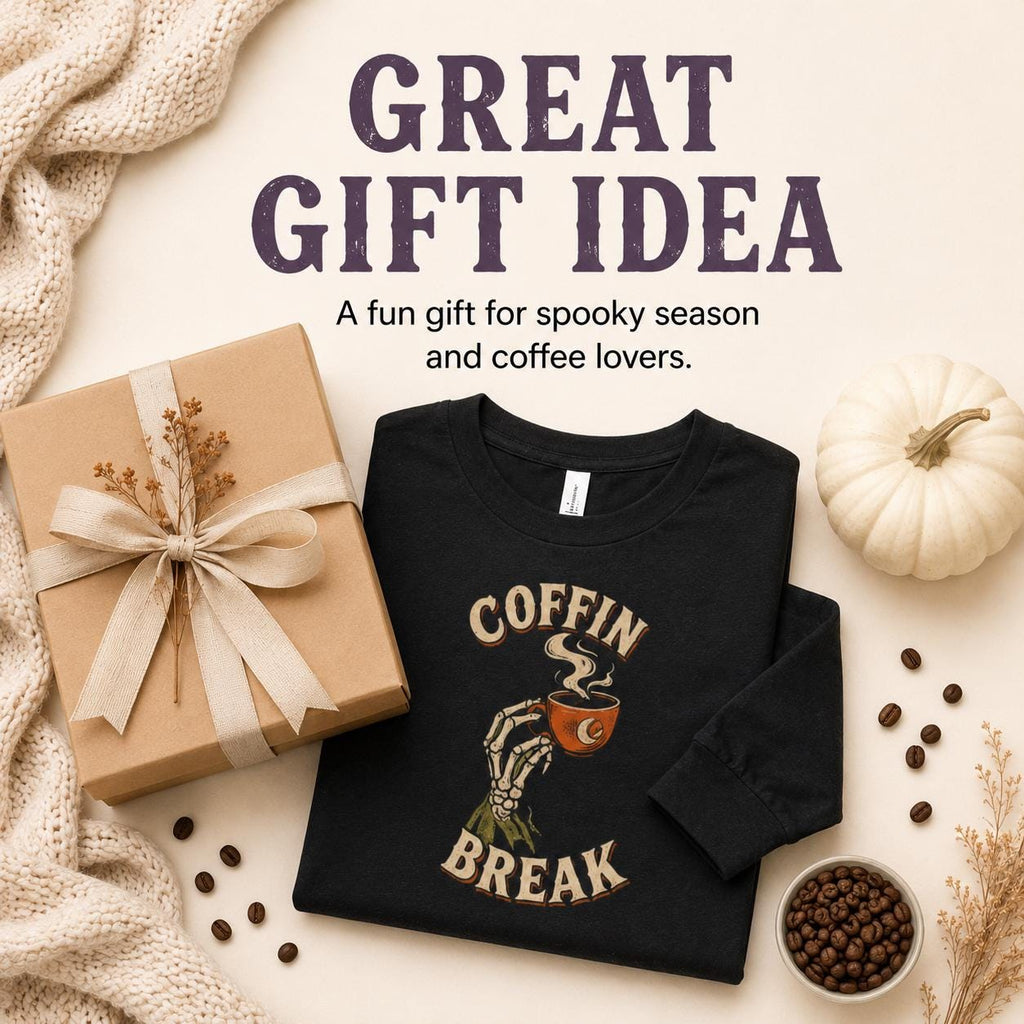 Coffin Break Halloween Long Sleeve