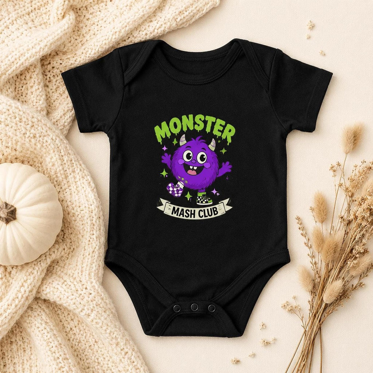Monster Mash Club Baby Bodysuit