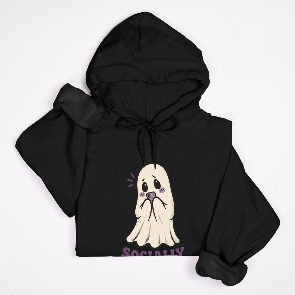Socially Spooky - Adult Hoodie