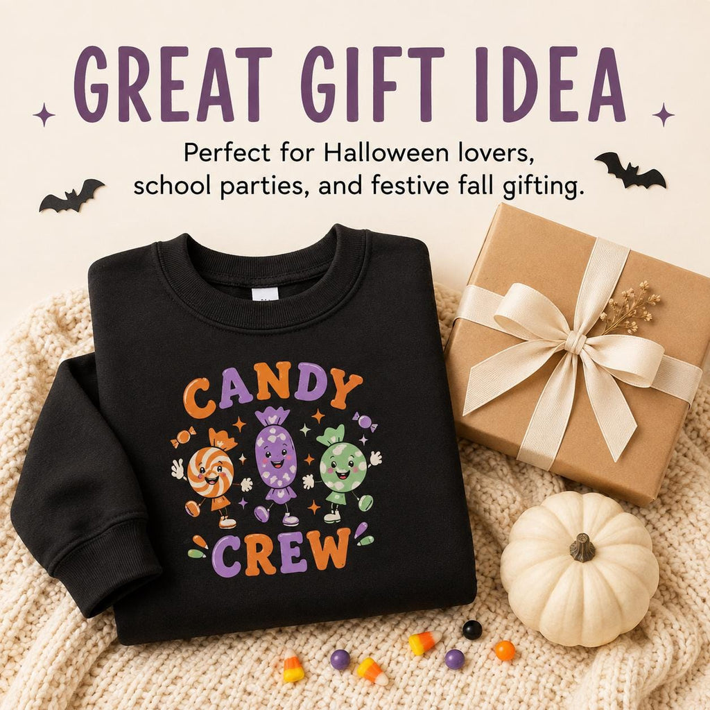 Candy Crew Toddler Halloween Sweatshirt