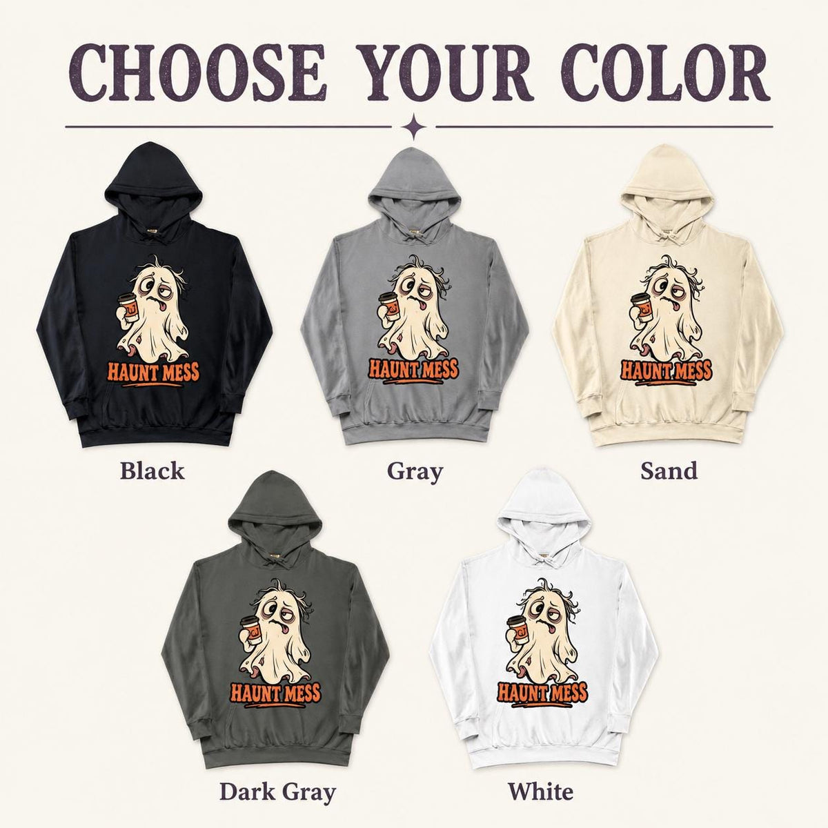 Haunt Mess Halloween Hoodie