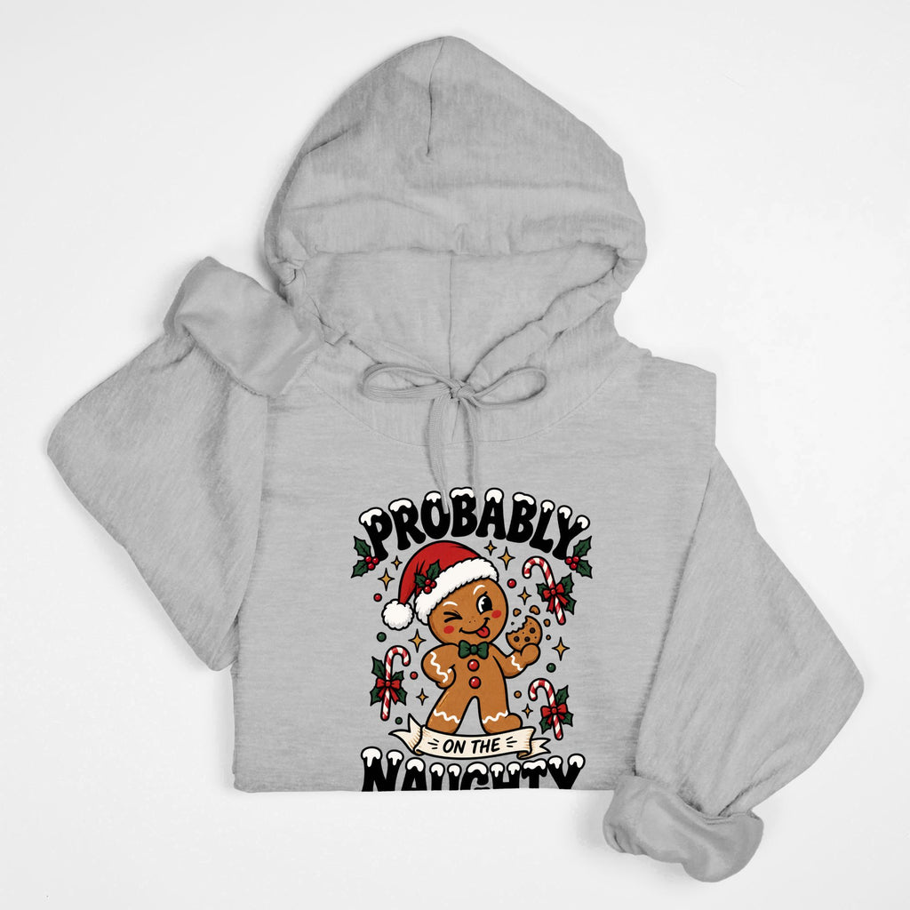 Probably on the Naughty List - Adult Hoodie