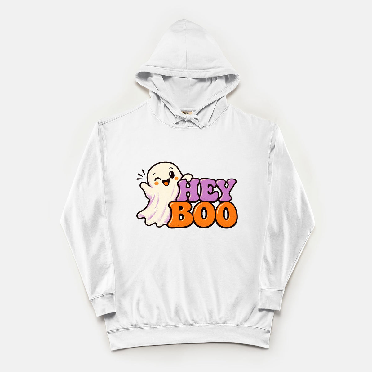 Hey Boo - Adult Lightweight Hoodie