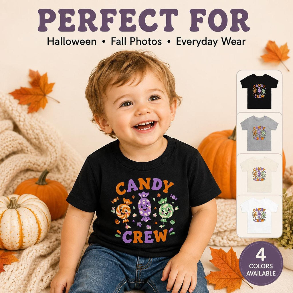 Candy Crew Toddler Halloween Tee