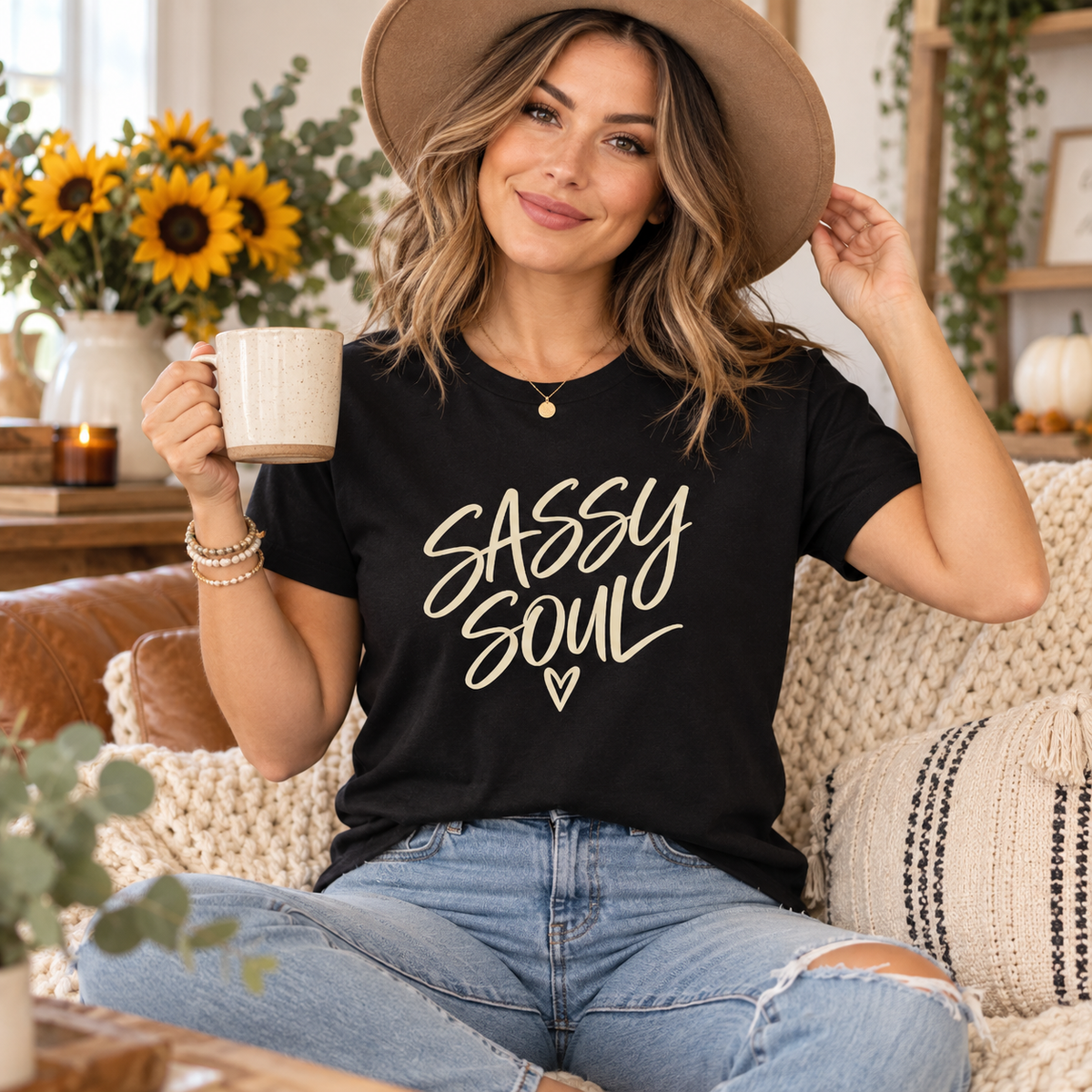 Sassy Soul adult tee lifestyle